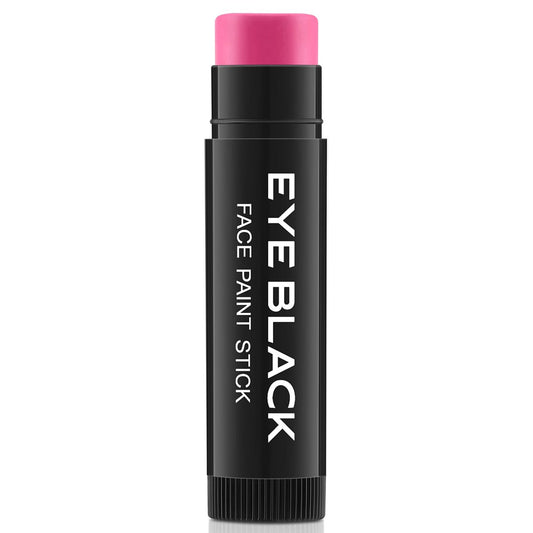 CCbeauty Hot Pink Eye Black Stick – Anti-Glare Eye Grease Paint for Baseball, Football, Softball, Lacrosse & More | Waterproof Sport Eye Black for Athletes & Fans
