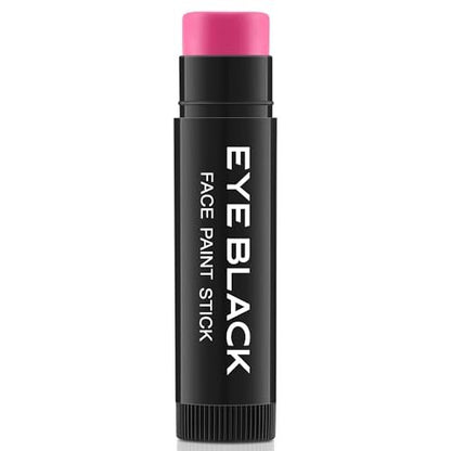 CCbeauty Hot Pink Eye Black Stick – Anti-Glare Eye Grease Paint for Baseball, Football, Softball, Lacrosse & More | Waterproof Sport Eye Black for Athletes & Fans