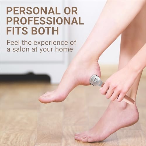 SoleLux Callus Shaver for Feet – 410 Stainless Steel Foot Shaver Callus Remover with 10 Blades, Pain-Free Pedicure Tool for Corns & Dead Skin Removal - görsel 14