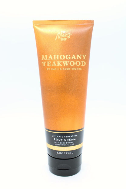 Generic Mahogany Teakwood Ultimate Hydration Body Cream for Men, 8 oz – Rich Moisturizer with Woody Scent