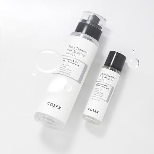 COSRX Mini-Sized 6X Peptide Collagen Booster Toner Serum 1 Fl Oz with Niacinamide & Hyaluronic Acid - Korean Skin Care Travel Essential - görsel 12