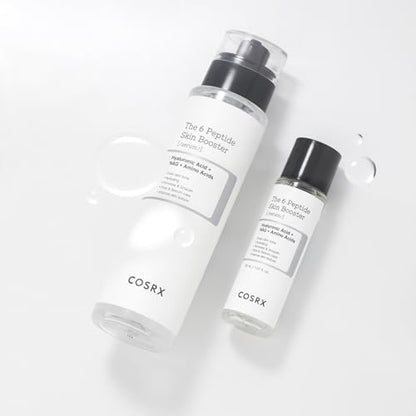 COSRX Mini-Sized 6X Peptide Collagen Booster Toner Serum 1 Fl Oz with Niacinamide & Hyaluronic Acid - Korean Skin Care Travel Essential