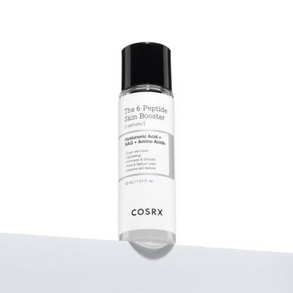 COSRX Mini-Sized 6X Peptide Collagen Booster Toner Serum 1 Fl Oz with Niacinamide & Hyaluronic Acid - Korean Skin Care Travel Essential