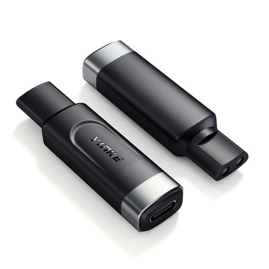 Yinke 12V Type-C Shaver Charger Adapter for Braun Series 3 5 7 9 6 1 XT5 Electric Razor, Portable USB-C Charging Converter Replacement (Cable Excluded)
