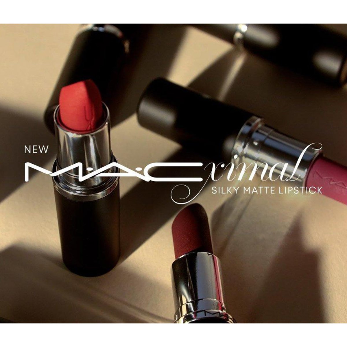 MAC Macximal Silky Matte Lipstick - Velvet Teddy - 0.11 oz - Cranberry - görsel 17
