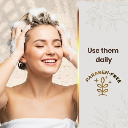 Tio Nacho Ultra-Moisturizing Frizz Control Shampoo and Conditioner Set with Organic Coconut Oil and Royal Jelly for Deep Hydration, Anti-Hair Loss, Healthier-Looking Hair, 14 fl oz Each Avelisse
