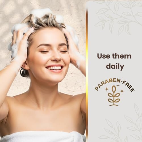 Tio Nacho Ultra-Moisturizing Frizz Control Shampoo and Conditioner Set with Organic Coconut Oil and Royal Jelly for Deep Hydration, Anti-Hair Loss, Healthier-Looking Hair, 14 fl oz Each Avelisse