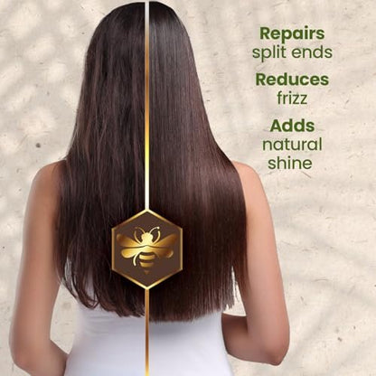 Tio Nacho Anti-Damage Shampoo & Conditioner Set with Aloe Vera & Royal Jelly, Deep Repair for Dry, Damaged Hair, Split Ends & Breakage, Keratin-Friendly Formula, 14 fl oz Each Avelisse