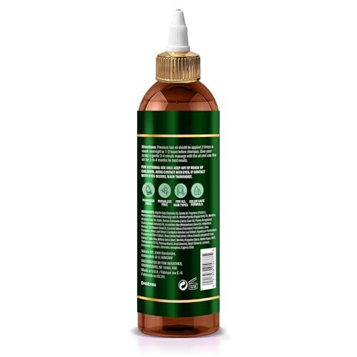 Difeel Rosemary and Mint Premium Hair Oil with Biotin - 8 oz for Hair Growth - görsel 4