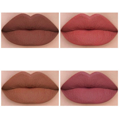 Baorder 12 Colors Matte Lip Liner Set - Waterproof, Long-Lasting Nude Lip Pencils for Defining & Filling