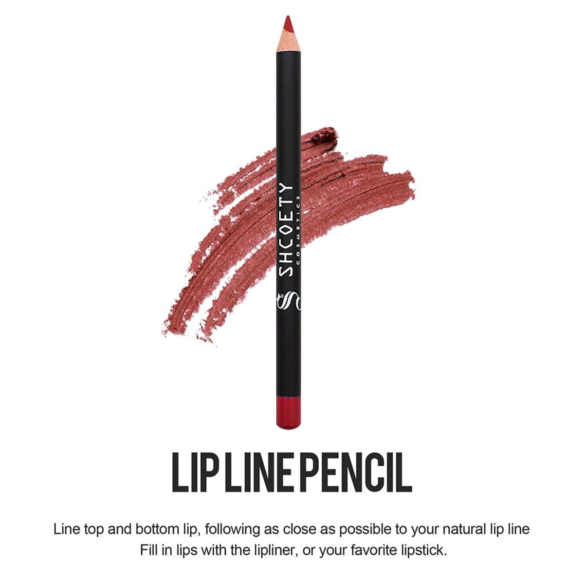 Baorder 12 Colors Matte Lip Liner Set - Waterproof, Long-Lasting Nude Lip Pencils for Defining & Filling - görsel 9