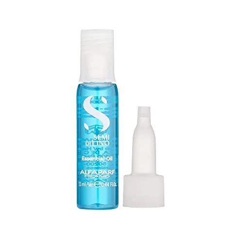ALFAPARF MILANO Semi Di Lino Sublime Essential Hair Oil Treatment – Lightweight Hair Oil for Glossy, Shiny Hair – 12 Vials, 5.28 Fl Oz Avelisse