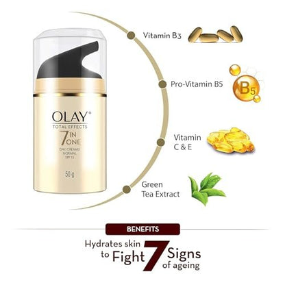 Olay Total Effects 7 in 1 Day Cream Normal with SPF 15, 1.7 oz Avelisse