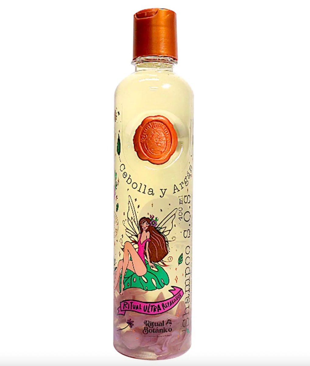 Ritual Botanico Shampoo Ultra Reparador S.O.S - Cebolla y Argan, Sin Sal ni Sulfatos, 400ml Avelisse