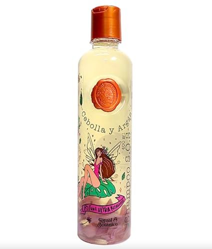 Ritual Botanico Shampoo Ultra Reparador S.O.S - Cebolla y Argan, Sin Sal ni Sulfatos, 400ml Avelisse