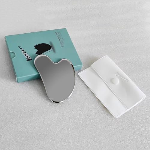 BYYDDIY Spherical Surface Stainless Steel Gua Sha Facial Tool – Tighten Skin, Reduce Wrinkles, Body & Eye Massager (Silver) - görsel 6