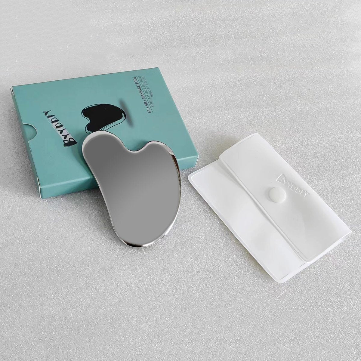 BYYDDIY Spherical Surface Stainless Steel Gua Sha Facial Tool – Tighten Skin, Reduce Wrinkles, Body & Eye Massager (Silver) - görsel 5