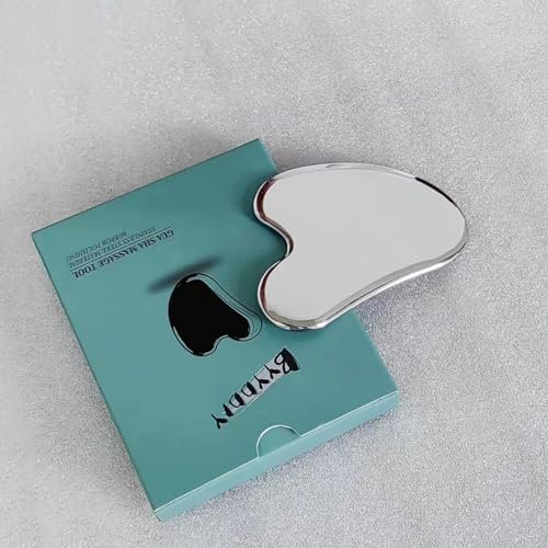 BYYDDIY Spherical Surface Stainless Steel Gua Sha Facial Tool – Tighten Skin, Reduce Wrinkles, Body & Eye Massager (Silver) - görsel 8
