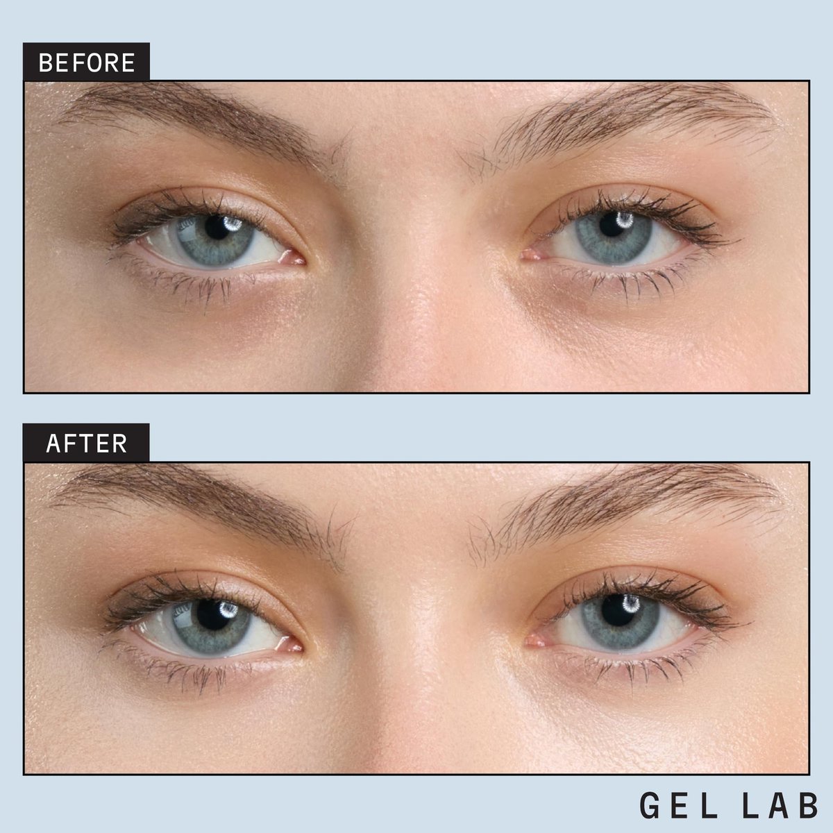 Gel Lab REGLOW Hyaluronic Acid & Caffeine Korean Skincare Eye Patches - Hydrating Under Eye Mask for Puffy Eyes, Dark Circles, and Wrinkles (60 Patches) Avelisse