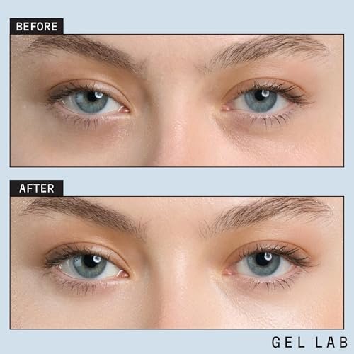 Gel Lab REGLOW Hyaluronic Acid & Caffeine Korean Skincare Eye Patches - Hydrating Under Eye Mask for Puffy Eyes, Dark Circles, and Wrinkles (60 Patches) Avelisse