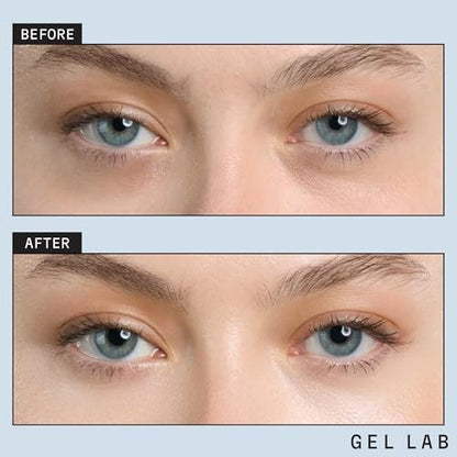 Gel Lab REGLOW Hyaluronic Acid & Caffeine Korean Skincare Eye Patches - Hydrating Under Eye Mask for Puffy Eyes, Dark Circles, and Wrinkles (60 Patches) Avelisse