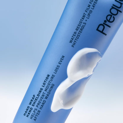 Prequel Skin Hand Wrap Hand Cream – Deep Nourishing Moisturizing Formula for Dry Cracked Hands – Non-Greasy Unscented Balm with Moisture Lock – 3.4 oz