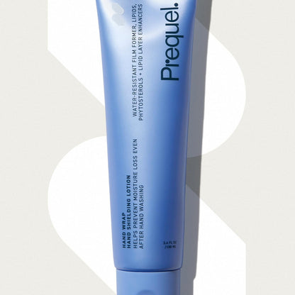 Prequel Skin Hand Wrap Hand Cream – Deep Nourishing Moisturizing Formula for Dry Cracked Hands – Non-Greasy Unscented Balm with Moisture Lock – 3.4 oz
