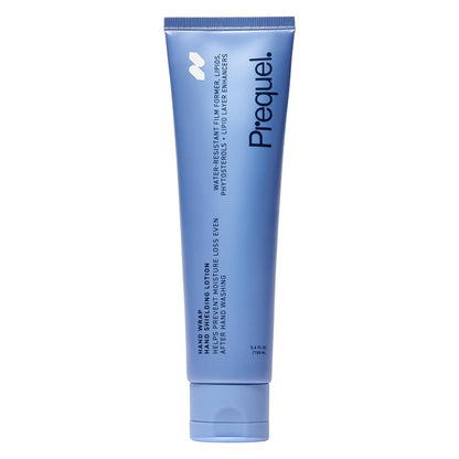 Prequel Skin Hand Wrap Hand Cream – Deep Nourishing Moisturizing Formula for Dry Cracked Hands – Non-Greasy Unscented Balm with Moisture Lock – 3.4 oz