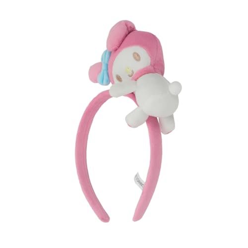 My Melody Pink Headband with Character Charm & Plush - Sanrio Kawaii Hair Accessory - görsel 6