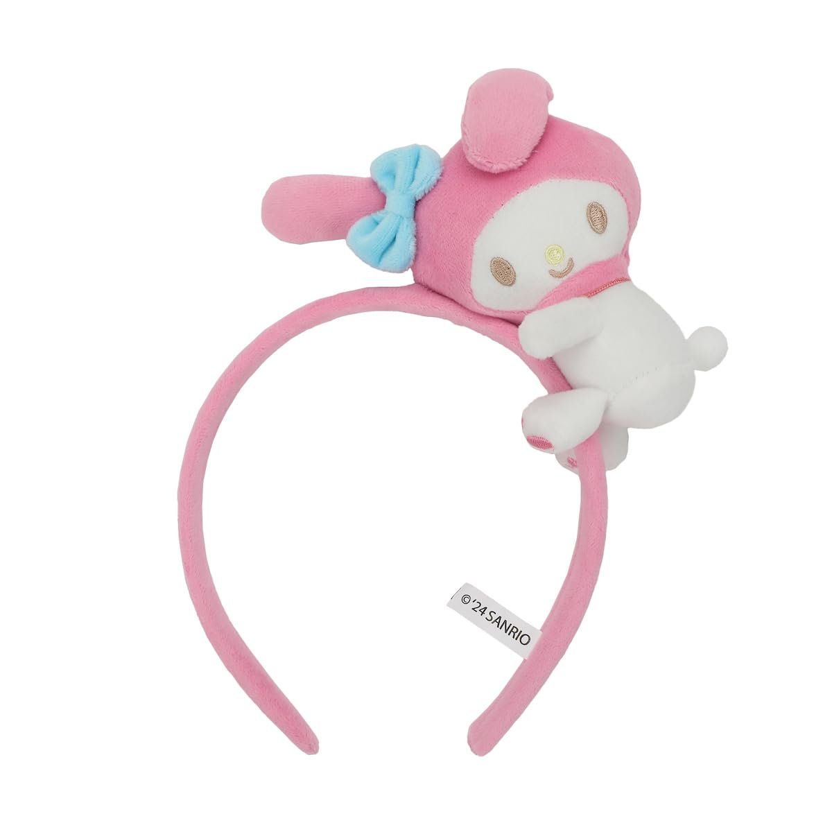 My Melody Pink Headband with Character Charm & Plush - Sanrio Kawaii Hair Accessory - görsel 1