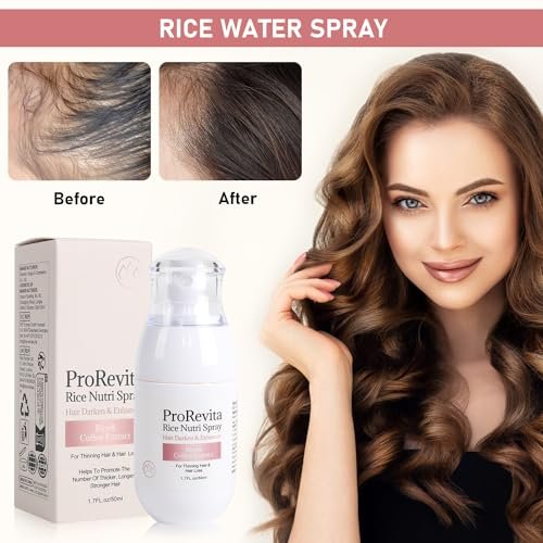 Daioai 2-Pack Natural Rice Water Hair Growth Spray for Thinning Hair - 1.69 Fl Oz Each Avelisse