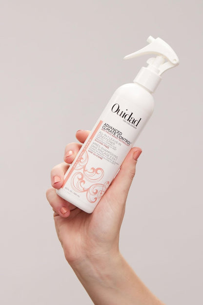 Ouidad Advanced Climate Control Leave In Conditioner for Curly Hair - 8.5 fl oz Multi-Use Curl Leave In Conditioner & Heat Protectant Spray
