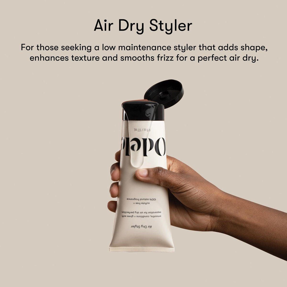 Odele Air Dry Styler - No-Heat Styling Gel for Frizz-Free, Defined Hair (6 oz) - görsel 3