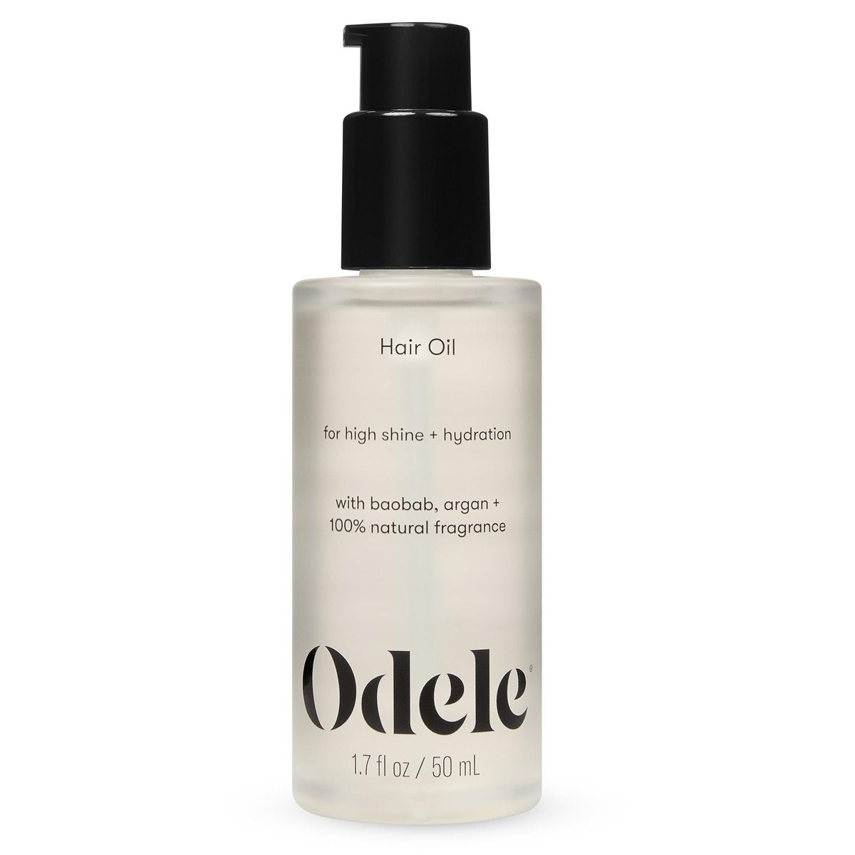 Odele Hair Oil with Baobab & Argan Oils - Lightweight Frizz Control, Shine & Hydration for All Hair Types, 1.7 Fl Oz - görsel 1
