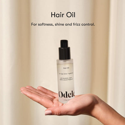Odele Hair Oil with Baobab & Argan Oils - Lightweight Frizz Control, Shine & Hydration for All Hair Types, 1.7 Fl Oz