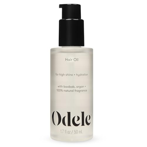 Odele Hair Oil with Baobab & Argan Oils - Lightweight Frizz Control, Shine & Hydration for All Hair Types, 1.7 Fl Oz - görsel 2