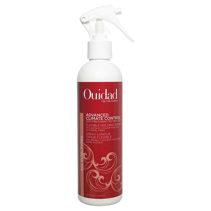 Ouidad Advanced Climate Control Holding Spray - Flexible Curly Hair Spray for Voluminous, Frizz-Free Curls (8.5 fl oz) Avelisse