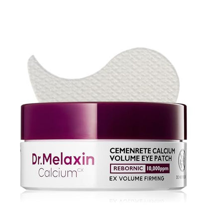 Dr.Melaxin Cemenrete Calcium Volume Eye Patches – 60 Patches for Sagging Skin, Wrinkles, Puffy Eyes & Dark Circles Avelisse