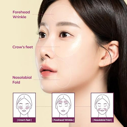 Dr.Melaxin Cemenrete Calcium Volume Eye Patches – 60 Patches for Sagging Skin, Wrinkles, Puffy Eyes & Dark Circles Avelisse