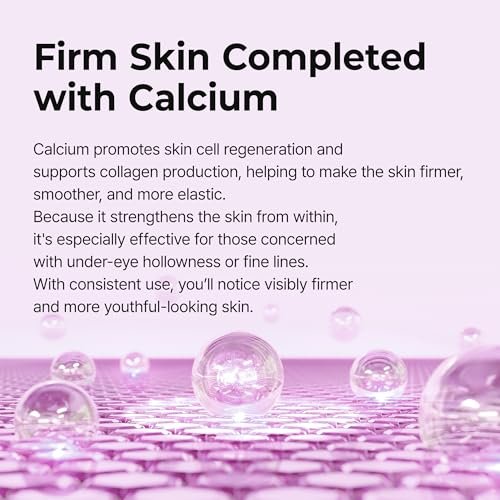 Dr.Melaxin Cemenrete Calcium Volume Eye Patches – 60 Patches for Sagging Skin, Wrinkles, Puffy Eyes & Dark Circles Avelisse