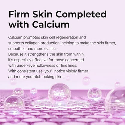 Dr.Melaxin Cemenrete Calcium Volume Eye Patches – 60 Patches for Sagging Skin, Wrinkles, Puffy Eyes & Dark Circles Avelisse
