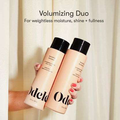Odele Volumizing Sulfate-Free Shampoo & Conditioner Set - Adds Moisture, Shine, and Fullness for Straight or Wavy Hair - 13 Fl Oz Each (2-Pack) Avelisse
