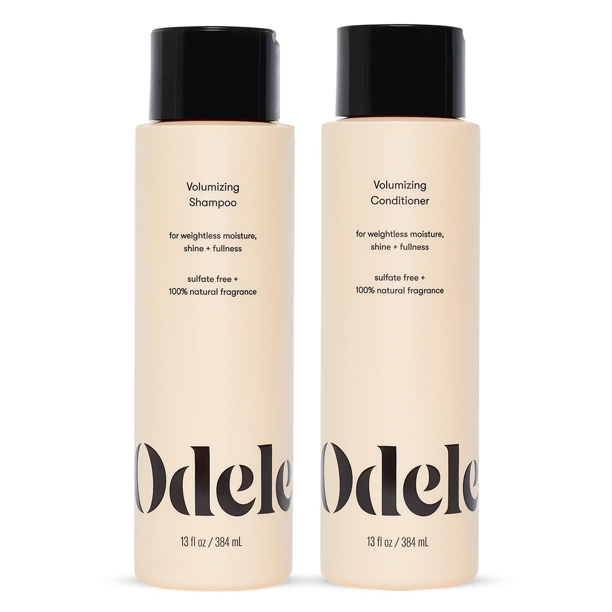 Odele Volumizing Sulfate-Free Shampoo & Conditioner Set - Adds Moisture, Shine, and Fullness for Straight or Wavy Hair - 13 Fl Oz Each (2-Pack) Avelisse