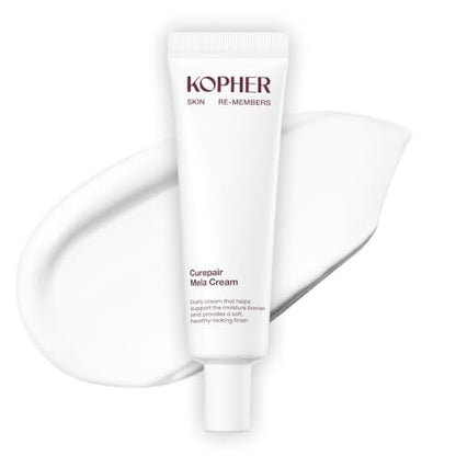 Kopher Curepair Mela Cream [4ever Edition] - Soothing & Repairing Moisturizer for Sensitive Skin with 10 Growth Factors, Redness Relief, Barrier Strengthening, Korean Skincare (1.18 fl.oz.) Avelisse