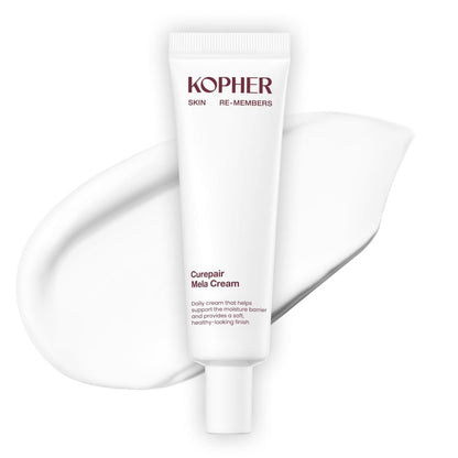 Kopher Curepair Mela Cream [4ever Edition] - Soothing & Repairing Moisturizer for Sensitive Skin with 10 Growth Factors, Redness Relief, Barrier Strengthening, Korean Skincare (1.18 fl.oz.) Avelisse