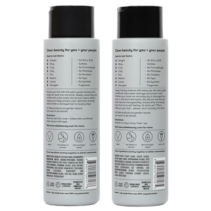 Odele Moisture Repair Sulfate-Free Shampoo & Conditioner Set – Intense Hydration for Dry or Damaged Hair, 13 Fl Oz Each (2-Pack) Avelisse