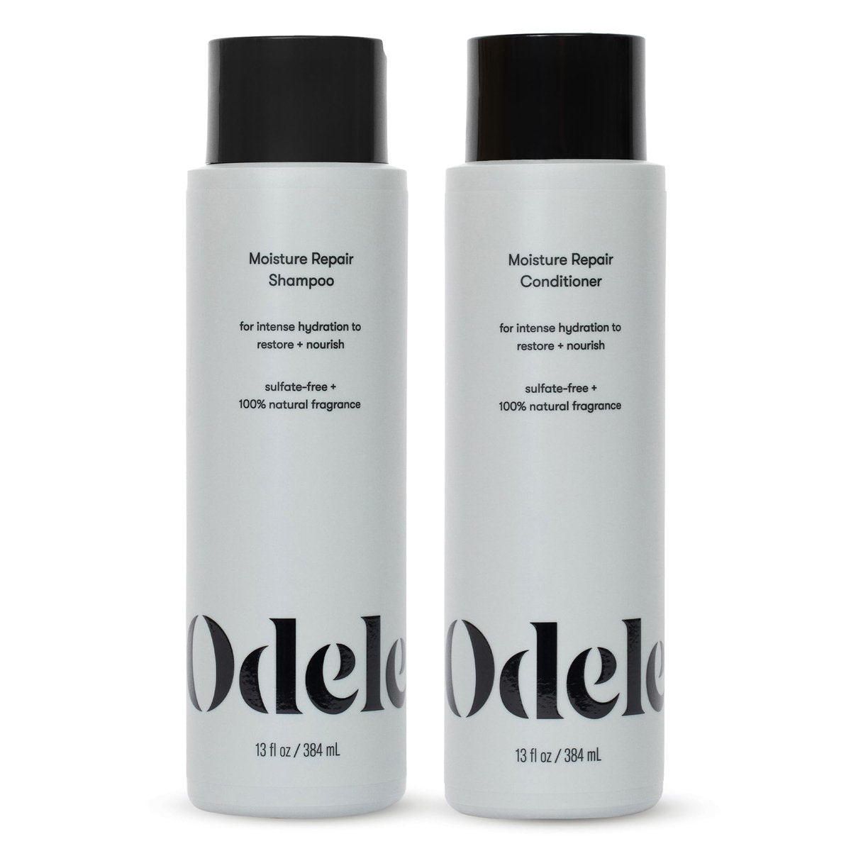 Odele Moisture Repair Sulfate-Free Shampoo & Conditioner Set – Intense Hydration for Dry or Damaged Hair, 13 Fl Oz Each (2-Pack) Avelisse