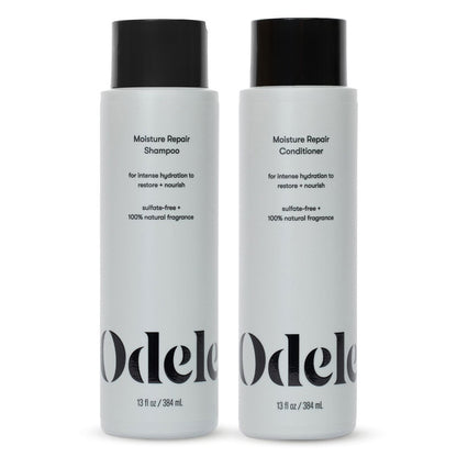Odele Moisture Repair Sulfate-Free Shampoo & Conditioner Set – Intense Hydration for Dry or Damaged Hair, 13 Fl Oz Each (2-Pack) Avelisse