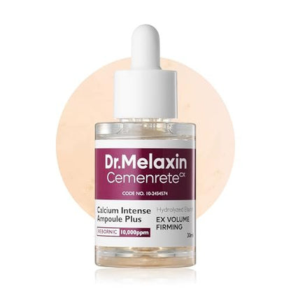 Dr.Melaxin Cemenrete Calcium Ampoule Plus – Under Eye Serum with Adenosine and Niacinamide for Dark Circles, Fine Lines, Eye Bags, and Sagging Skin (1.01 fl oz) Avelisse