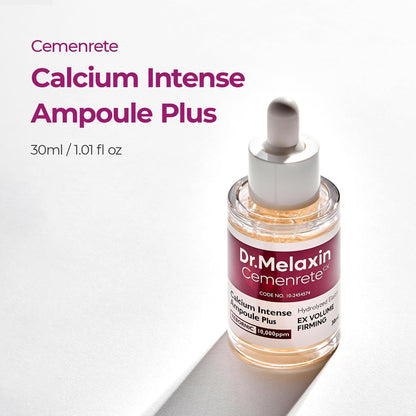 Dr.Melaxin Cemenrete Calcium Ampoule Plus – Under Eye Serum with Adenosine and Niacinamide for Dark Circles, Fine Lines, Eye Bags, and Sagging Skin (1.01 fl oz) Avelisse